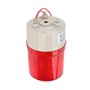 Feu d'Avertissement Voyant Alarme LED Rouge BEM-1081 220V Eclairage Tournant Système d'Eclairage Acousto-optique pour Système d'