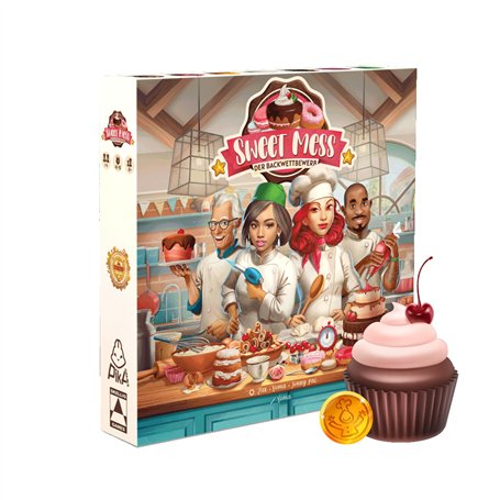Skellig Games Sweet Mess - Compétition de pâtisserie : jeu de société amusant à partir de 10 ans