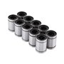 DollaTek 10Pcs LM6UU 6x12x19mm Joint de Caoutchouc côté Double roulement à Billes de Mouvement linéaire