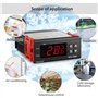 DollaTek Digital STC-1000 220V Thermostat de contrôleur de température Tout Usage avec capteur