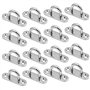 ViLiyDuo 16 Pièces Plaque à oeil en acier inoxydable M5