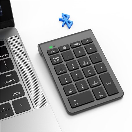Pavé Numérique Bluetooth - Clavier Numérique Externe sans Fil Portable à 22 Touches