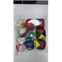 MUJUCHI Balles de Jonglage, 10pcs débutants balles de Jonglerie Douces et faciles balles de Jonglerie pour Enfants et Adultes