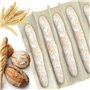 KLYNGTSK Tissu de Boulanger Professionnel 90*60CM Couche de Boulanger Antiadhésif Toile de Lin Boulangerie Naturel Fermentée de