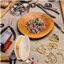 KIMI-HOSI 2 Rouleaux 0,3 mm Fil de Cuivre Fil de Bijoux Bare Copper 15 m/Rouleau Fil de Cuivre Fin pour Fabrication de Bijoux l'
