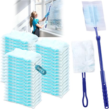 JEDWKFA Lot de 50 Plumeau Poussiere