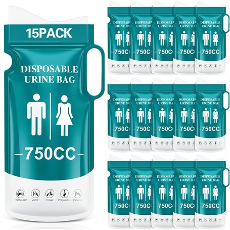 BBLTIFF 15 Pièces Sac Urinaire