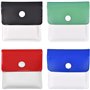 Cendrier de poche portable 4 Pièces Cendriers réutilisables ignifuges en PVC anti-odeurs Cendrier de voyage extérieur respectueu