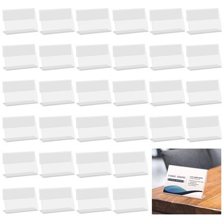 Porte-étiquette Transparent