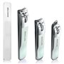 YUNYU Lot de 3 coupe-ongles en acier inoxydable très résistant pour couper les ongles des doigts et des orteils