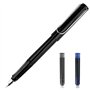 Dyaucwpo Stylo Plume Avec 2 Cartouches D'encre (Bleue