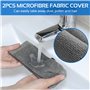 DOBIGER Plumeau Microfibre Telescopique, Nettoyeur de Poussière Rétractable Gap, Artefact de Nettoyage Anti-poussière Rétractabl