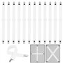 YSWOVUO 12 Pièces Tendeur Drap Housse