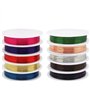 Fil de Cuivre Métallique Fil de Fer pour Bijoux Kit de 10 Rouleaux de Fil pour Emballage de Bijoux Artisanaux en Couleurs Mélang