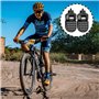 LWZko 2 Pièces Pédales Arrière de Vélo, Repose-Pieds Vélo, BMX Pegs, Bike Pegs Antidérapantes, Universel Alliage d'Aluminium Pli