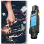 Testeur Remorque,13 Broches Testeur Faisceau pour remorque,Testeur Feux Remorque Câble Câblage Circuit Outils de Diagnostic,Test