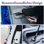 REBECASKYENS Lot de 5 Outils de démontage de Voiture Violets - Cales de Garniture de Voiture - Outils de démontage pour intérieu