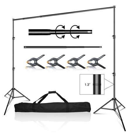 EMART 3 x 3 m Support de Fond Réglable
