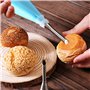 seringues professionnelles pour gâteaux feuilletés en acier inoxydable