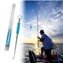 PFLYPF Lot de 2 extracteurs d'hameçons de pêche en acier inoxydable pour pêche en mer, pêche au rocher, etc.