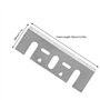 2PCS 3-1/4 Inch Tooling Lames de raboteuse Lame de Rechange pour Raboteuse électrique HSS Lame de Rabot pour Hitachi 1900B