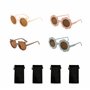 TAFACE 2 pièces de lunettes de soleil à fleurs pour enfants