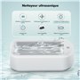 ETENTOUS Nettoyeur Ultrasons 48 kHz Ultrasonic Cleaner 640 ml Nettoyeur Ultrasons Lunettes 40 W Nettoyeur de Bijoux Nettoyeur à 
