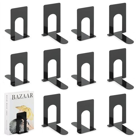 TOSAVGA 6 Paires(12 Pcs) Serre Livre