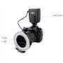 Meike Flash LED pour Lampe Macro FC-100 pour caméscope avec Appareil Photo Reflex Canon Nikon Pentax Olympus