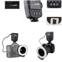 Meike Flash LED pour Lampe Macro FC-100 pour caméscope avec Appareil Photo Reflex Canon Nikon Pentax Olympus