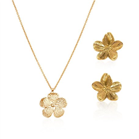 1 paire de boucles d'oreilles style palais