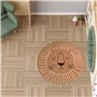 EHDWXVZM 1 tapis pour enfants - Tapis rond pour enfants - Tapis de chambre à coucher - Tapis lavable