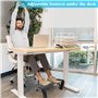 VFANDV Repose-pieds Sous le Bureau, Repose-Pieds Réglable en Hauteur Repose-Pieds Ergonomique Repose-Pieds, Antidérapant avec Fo