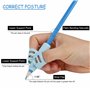 MengH-SHOP Crayon Poignées Guides Doigts Silicone Crayon Grip Posture Correction Outils Aide Écriture pour Enfant Étudiants 13 P