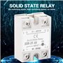 Akozon SSR-25 AA Relais à Semi-Conducteurs Module de Relais Statique 25R SSR AC-AC Entrée 90-250V AC O