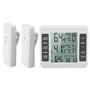 FTVOGUE Thermomètre de réfrigérateur Alarme acoustique numérique sans fil Thermomètre de réfrigérateur/congélateur