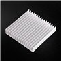 Dissipateur Thermique, Radiateur en Aluminium, Dissipateur de Chaleur de Conductivité Thermique Refroidissement Aileron 100 * 10