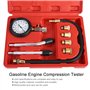 EBTOOLS pour compressiometre moteur pour compressiometre essence Kit de Testeur de Compression pour Moteur à Essence en Cuivre K