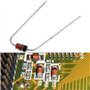 200pcs 1W Diode Zener 8.2V-22V avec Boîte de Rangement 10 Modèles 1N4738-1N4748