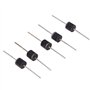 50pcs 10A10 Diode de Redresseur Axial 10A 1000V Assortiment de Diodes Kit Diode de Redressement Haute Tension pour Circuit Redre
