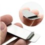 Mince Pince à Billets en Métal 10 Pcs Portefeuille Clips Porte-Cartes pour Crédit Ticket Espèces Document Fixe Cadeau pour Homme