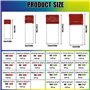 Condensateur Polypropylène Assortiment Condensateurs de Film en Polyester Métallisé Assortiment400V 630V Comprend 1uf 10nf 22nf