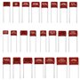 Condensateur Polypropylène Assortiment Condensateurs de Film en Polyester Métallisé Assortiment400V 630V Comprend 1uf 10nf 22nf
