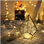 Wodasi Guirlande Lumineuse à Piles 20 Pièces, Mini LED 1M 10 LEDs Fil de Cuivre, Décoration Blanc Chaud