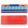 Module Relais 24V DC 8 Canaux, Module de Relais avec Optocoupleur, Module de Relais à Déclenchement Haut et Bas Pour Le Contrôle