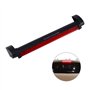 Qiilu Troisième feu stop auto,Troisième feu de freinage Universel 32 LED Rouge Haute Voiture Troisième arrêt de Frein feu Stop V