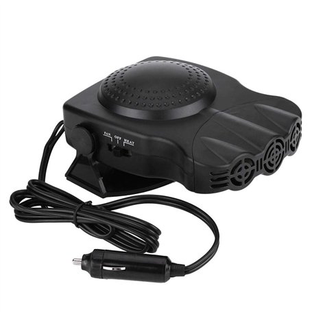 12V 150W 2 en 1 chauffage de la voiture refroidisseur ventilateur désembuage dégivreur à air chaud chauffage de la voiture repla