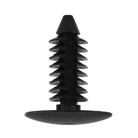 Hlyjoon 100pcs clips de rivet en nylon noir