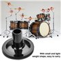 Alomejor 8PCS Manches de cymbale Tambour en Plastique Portable Manches de cymbale Accessoires de Remplacement de cymbale Longue