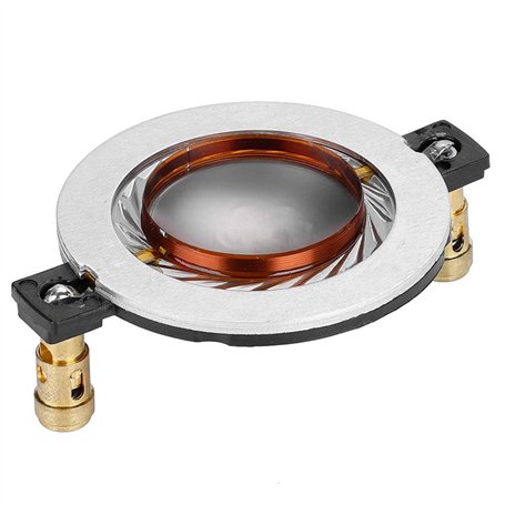 Topiky DIY 34.4mm Tweeters Voice Coil Film de Titane Plat 8Ω pour l'audio
